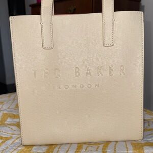 Ted Baker Beige Textured Handbag